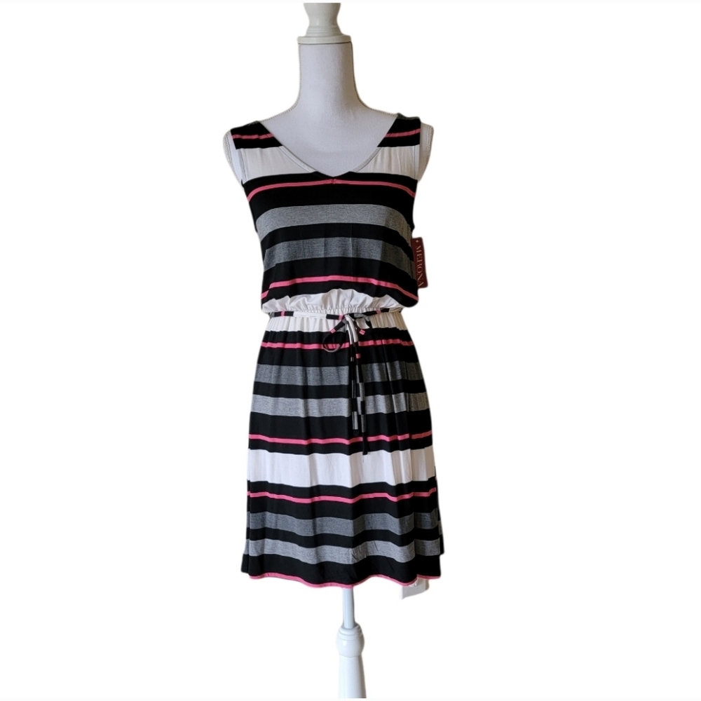 Striped Sleeveless Sundress - Small NWT - Picture 3 of 11